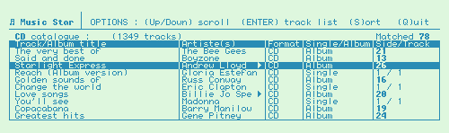 The Music Star database The Music Star database