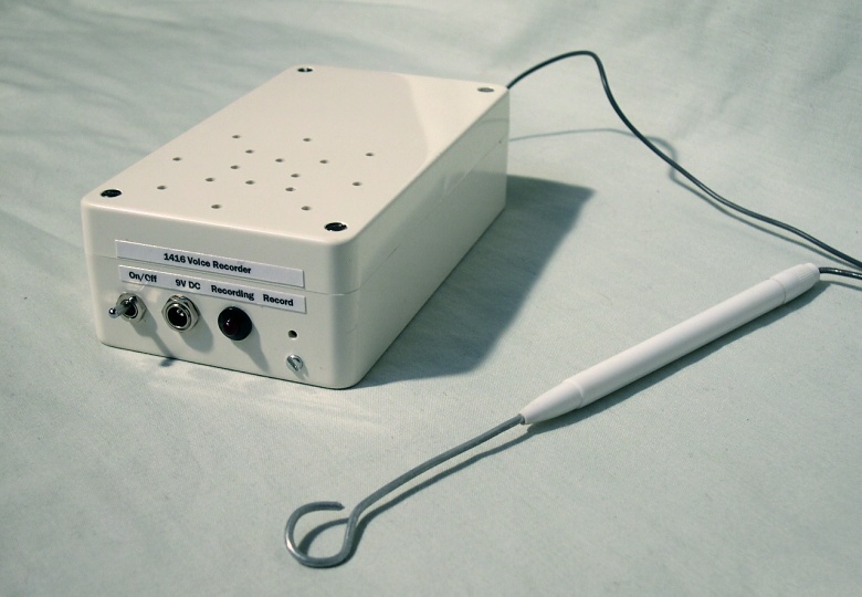The voice recorder The voice recorder