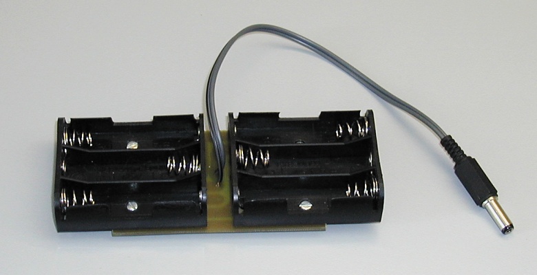 The battery boxes mounted on a PCB The battery boxes mounted on a PCB