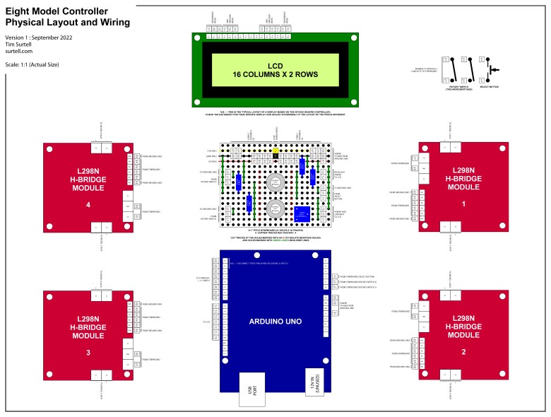 Figure 1: The physical layout and wiring of the electronics — Click to enlarge Figure 1: The physical layout and wiring of the electronics — Click to enlarge