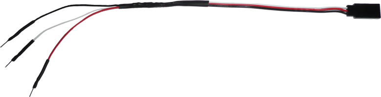 One of the MECControl components — a lead with built-in resistors for connecting Meccanoid devices to the Arduino/Genuino Uno or Mega One of the MECControl components — a lead with built-in resistors for connecting Meccanoid devices to the Arduino/Genuino Uno or Mega