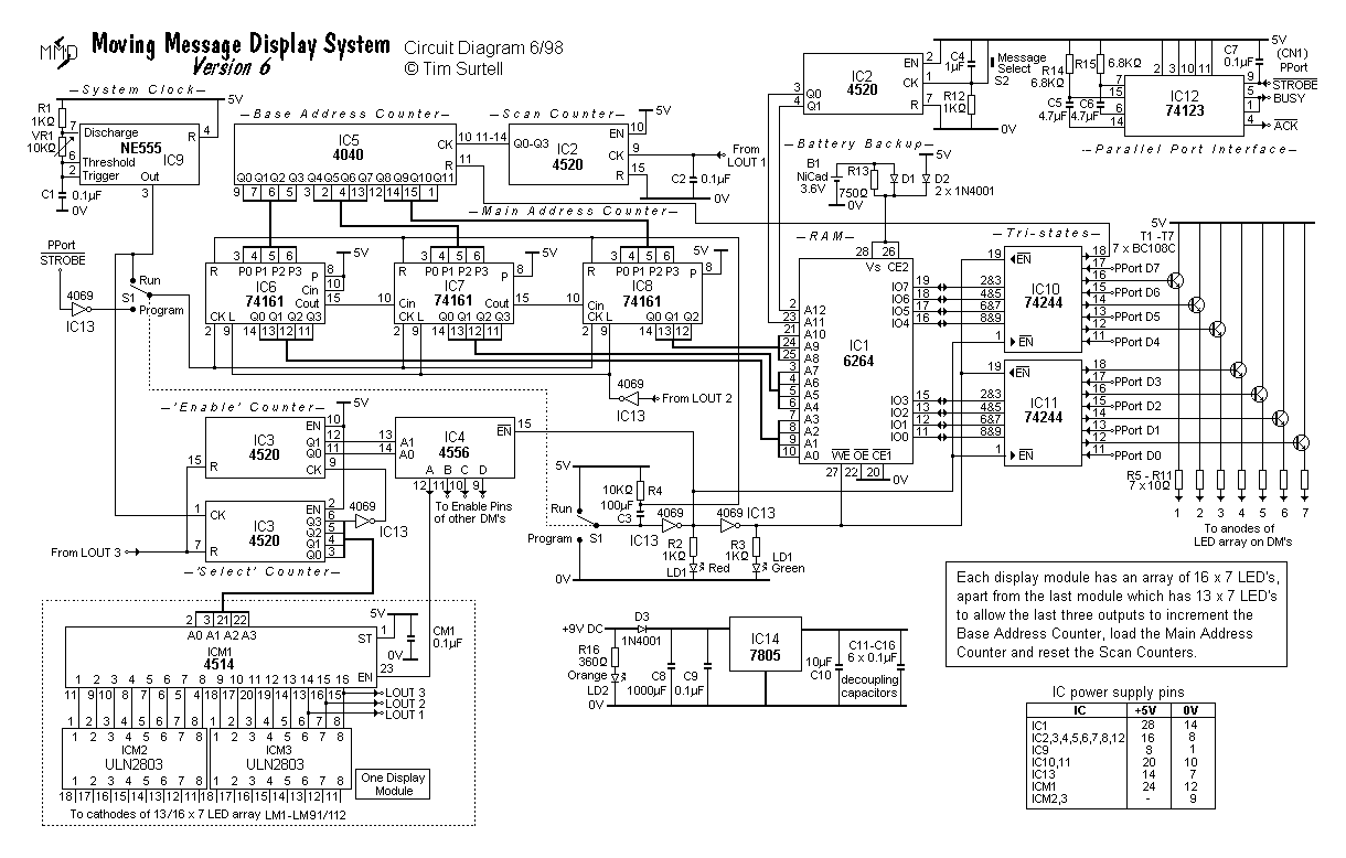 Figure 22: Full circuit diagram (version 6) — Click to enlarge Figure 22: Full circuit diagram (version 6) — Click to enlarge