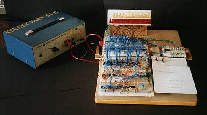 Version 5 built on breadboard Version 5 built on breadboard