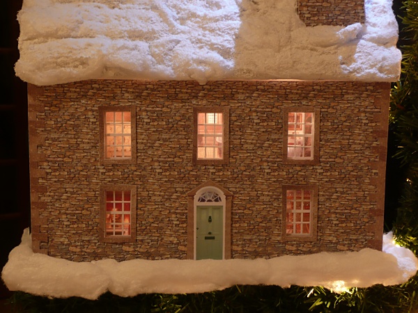 The Georgian house close-up, showing the interior detail The Georgian house close-up, showing the interior detail