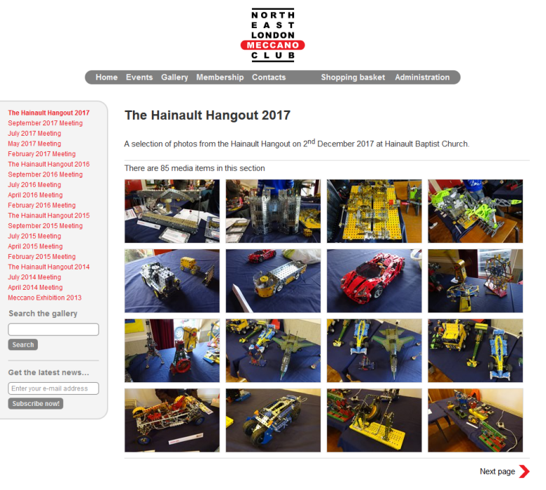 A gallery page for the Hainault Hangout 2017 A gallery page for the Hainault Hangout 2017