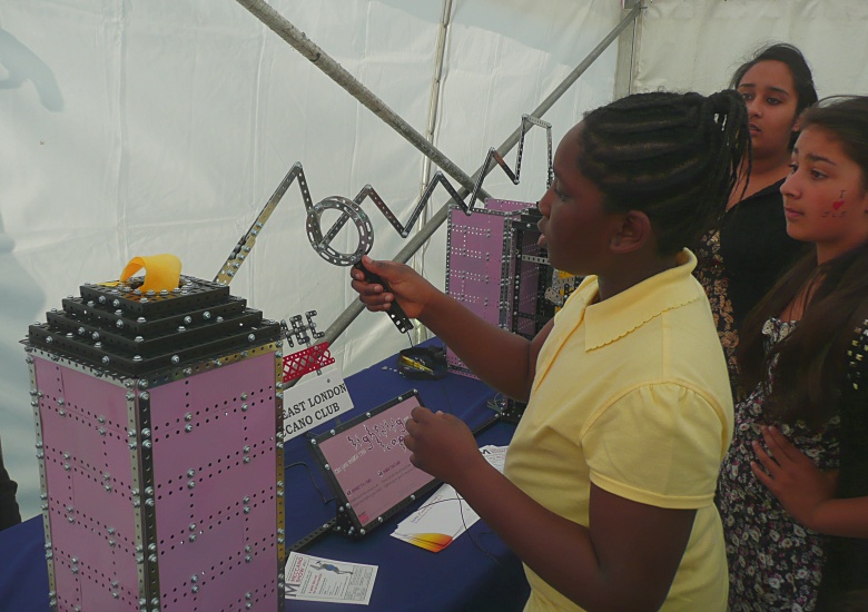 The game in play at the Greenwich Great Get Together in 2011